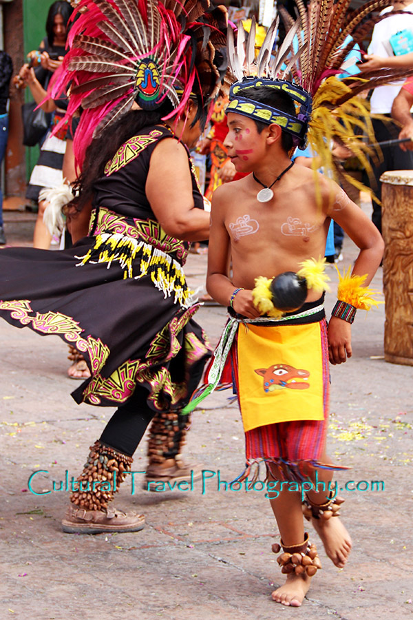 Aztec Dancers in Querétaro, Mexico | Cultural Travel Photography
