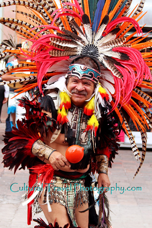 Aztec Dancers in Querétaro, Mexico | Cultural Travel Photography